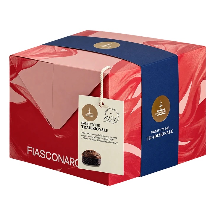 Panettone Tradizionale von Fiasconaro in eleganter Geschenkverpackung